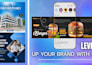 create eye catching social media posts, ads and carousels